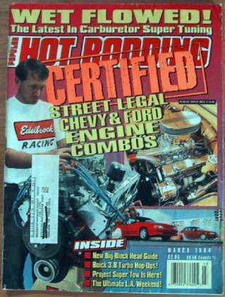 POPULAR HOT RODDING 1994 MAR - GTO JUDGE, Z28 vs. MUSTANG GT